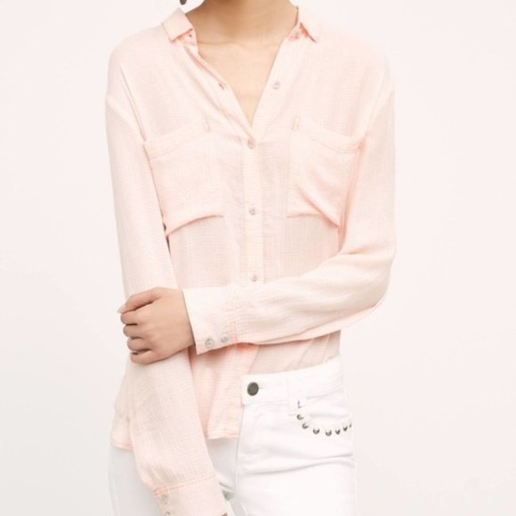Anthropologie Holding Horses Skylar Button Down - Picture 1 of 6